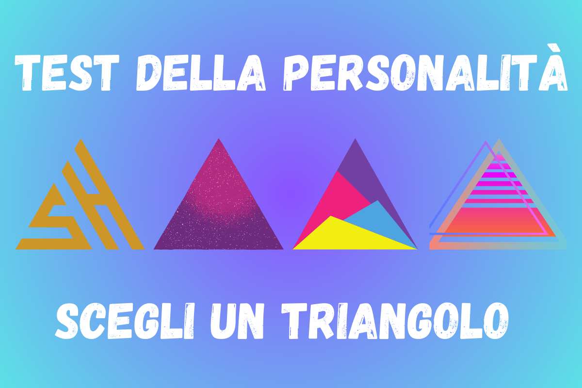 Test della personalità triangolo virtù